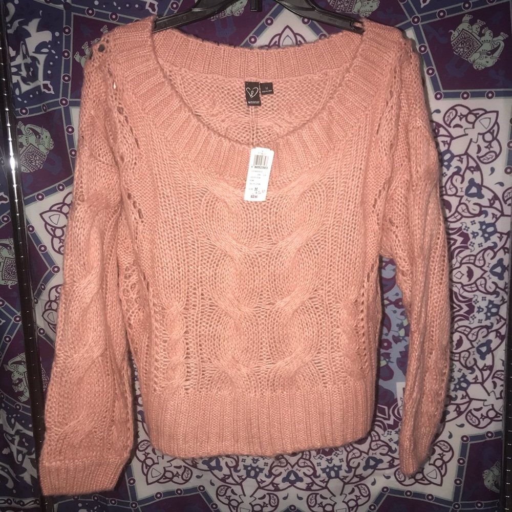 Dusty pink L sweater